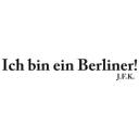 Sticker mural Ich bin ein Berliner!