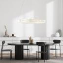 Pendelleuchte Marleen, metallic, 150 x 80 cm, Metall Pendelleuchte