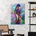 Tableau sur verre Akkers - Le retour de la Bettie Page