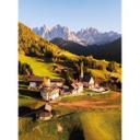 Fototapet Colombo - lille landsby i Dolomitterne