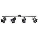 Spotrohr Lola, schwarz, 16,5 x 84 cm, Metall Strahler