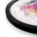 Plakat Heine - Rainbow Zebra
