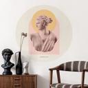 Vinilo decorativo estatua de la diosa Artemisa - Grace Digital Art - Redondo