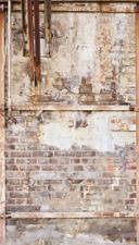 tapet fabriksgulv creme brun - non-woven tapet arkitektur Livingwalls - mat og glat