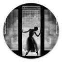 Tableau sur alu-Dibond Wibisono - La danseuse - Rond