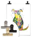 Poster Hagenmeyer - Chien heureux