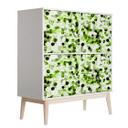 Møbelfolie, dekorativ folie - kan tørres af - Green Dots