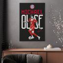Canvasbillede FC Bayern-spiller Michael Olise 2025/26