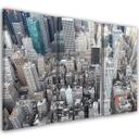 3 stykke lærredstryk, New York City skyskrabere