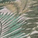 Papel pintado estampado con hojas de helecho beige verde marrón - papel pintado floral con hojas 