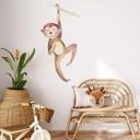 Sticker mural Kvilis - Singe suspendu