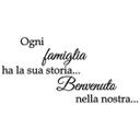 Sticker mural Ogni famiglia ha la sua storia