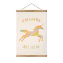 Póster de tela Bodart - Los unicornios son reales