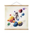 Tekstil plakat Heine - Flying Astronaut