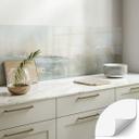 Salpicadero de cocina autoadhesivo Golden Abstract - Hobday