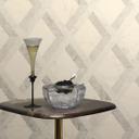 Versace ikke-vævet tapet Tarsia marmorlook grå hvid grafik
