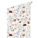Farverigt tapet med mønster af vilde blomster - Ikke-vævet tapet - UN Designs