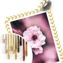 Plakat - Blomsterpragt - detaljer