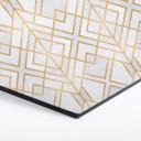 Hexagon Dibond Fredriksson - Golden Geometry