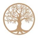 Decoración MDF 3D árbol de la vida - naturaleza