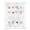 Póster look cobre - corazones