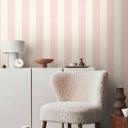A.S. Création Trendwall 2 - Papier peint intissé à rayures, rosé