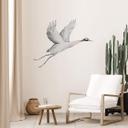 Wallsticker med flyvende trane - Kvilis