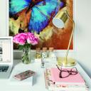 Poster autocollant - W - Butterfly Ice