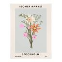 Póster NKTN - Mercado de las flores - Estocolmo