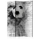 Screen room divider - Dynamisk skud, 3-delt