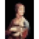 Papier peint photo da Vinci - La Dame à l'hermine - 192x260 cm