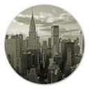 Tableau en Alu-Dibond Manhattan 2 - Rond