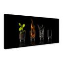 Canvasbillede - Frutos Vargas - The Four Elements - Panorama
