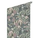 Tapet med mønster kolibrier i en tropisk skov | jungletapet - Bloomery Decor