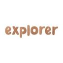 Træ vægdekoration mahogni finer Explorer
