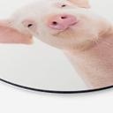 Tableau sur alu-Dibond Sisi & Seb - Porcelet - Rond