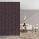 Geometrisk tapet i trælook violet - Ikke-vævet tapet med en moderne struktur
