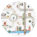 Vinilo decorativo Oliver Robins - Play street - Redondo