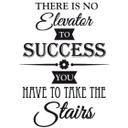Wallsticker -   There is no elevator...