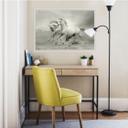 Zelfklevende Poster - Paarden in Galop