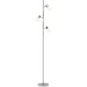 Stehleuchte Lana, metallic, 4, 157,5 x 22 cm, Glas Stehlampe
