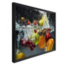 Póster de fruta refrescante