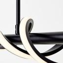 Pendelleuchte Alexander, schwarz, 150 x 95,5 cm, Pendellampe