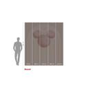 Non-woven tapet - Mickey bue - 250 x 280 cm