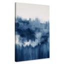 Lienzo Nouveauprints - Acuarela Pinceladas (azul)