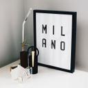 Póster - Tipografía Milano