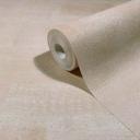 Papel pintado no tejido aspecto escayola, aspecto hormigón liso geométrico mate en gris beige