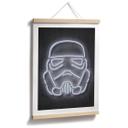 Plakat med stormtroopers hjelme - Mielu
