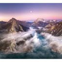 Cuadrado - Fotomural "Over the mountains