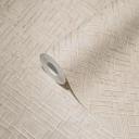 Papel pintado tejido-no tejido con diseño gráfico beige - Papel pintado tejido-no tejido para dormitorio, salón